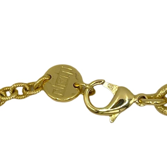 1AR by UnoAerre Gold Plated Brass Necklace  New Without Tags - Picture 2 of 3